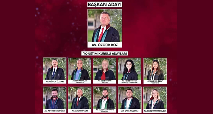 Avukat Özgür Boz Uşak Baro Başkanı Oldu