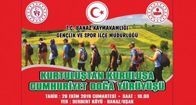 Banaz Kurtuluştan Kurtuluşa Cumhuriyet Doğa Yürüyüşü