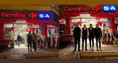 Banaz'da Carrefour-Sa Market Açıldı