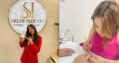 Banaz'da Selin Işık Vip Güzellik Salonu Açıldı