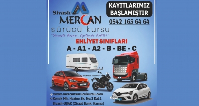 Sivaslı Mercan Sürücü Kursu Açıldı